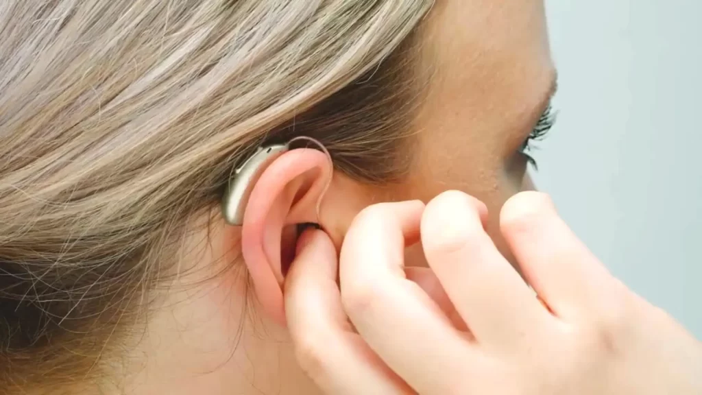 Receiver-in-the-canal hearing aid - types of hearing aids in Coimbatore